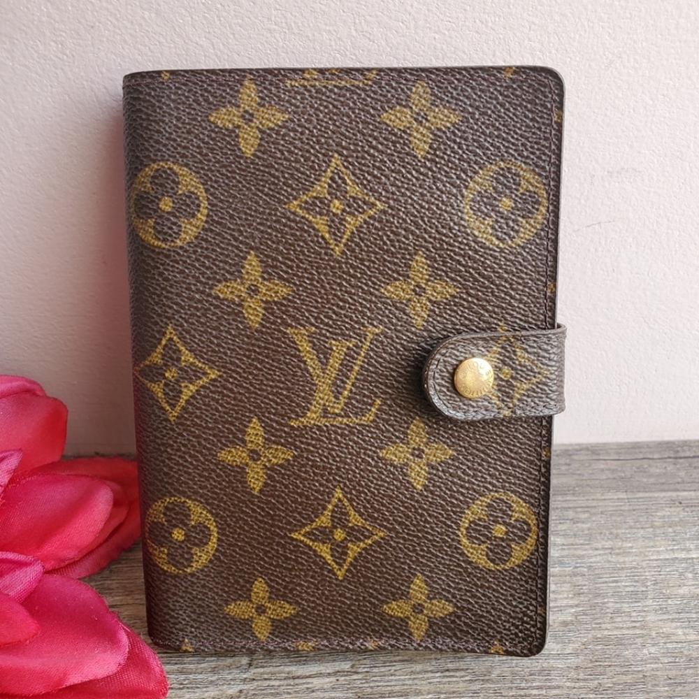 Authentic Louis Vuitton Monogram Agenda PM